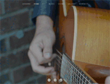 Tablet Screenshot of keithbeardguitar.com